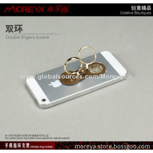 Finger Ring Holder for Smartphones, 20mm Inner Diameter, Zinc Alloy Material OEM Available